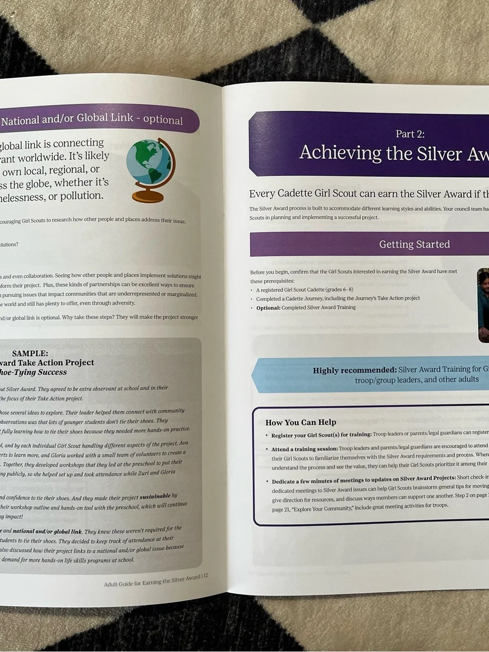 Girl Scout Silver Award Guidebook Set